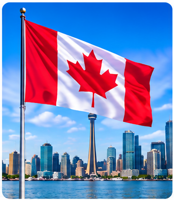 Canada flag – how to get a Canada work visa in 2026