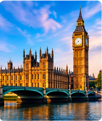 Houses of Parliament, London – UK work permit guide